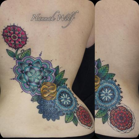 Tattoos - mandala side tattoo - 116312